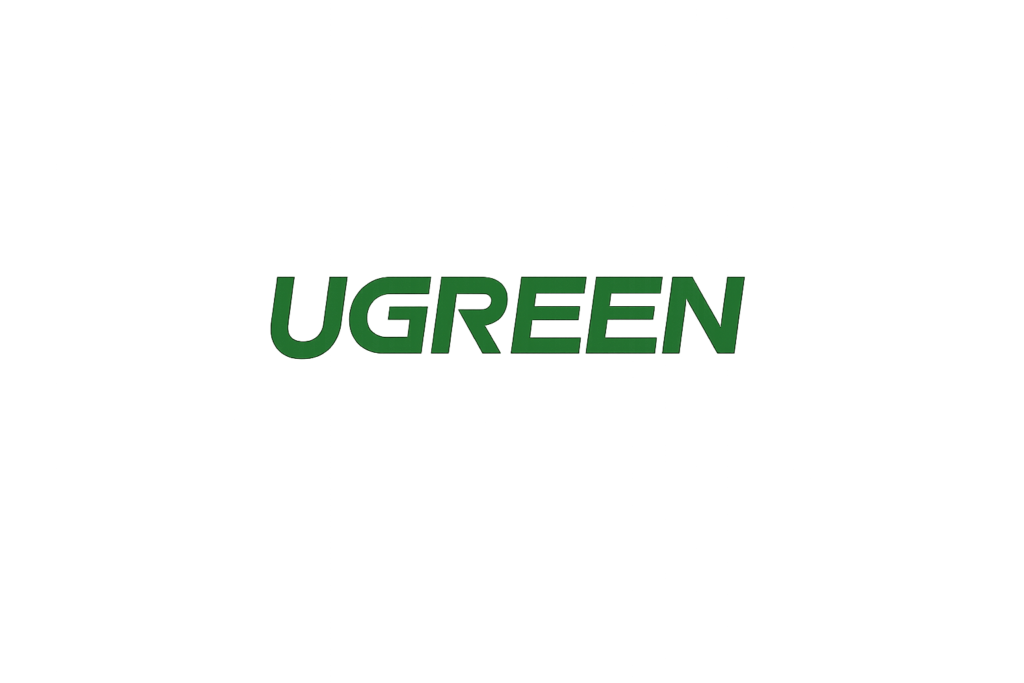 Logo UGREEN, marque de chargeurs USB-C, batteries externes et accessoires de recharge